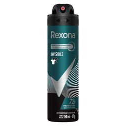 Desodorante Rexona Antitranspirante Invisible Men x 150 ml