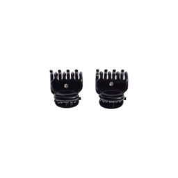Mini Broches de Pelo Wav Negro Carey con Strass x 2 un -Color Sujeto a Disponibilidad-