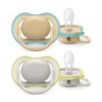 chupete-avent-ultra-air-plain-crema-y-gris-0-6-meses-x-2-un