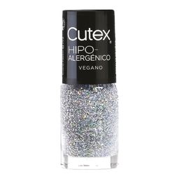 Esmalte para Uñas Cutex Hipoalergénico Vegano Tono Plata