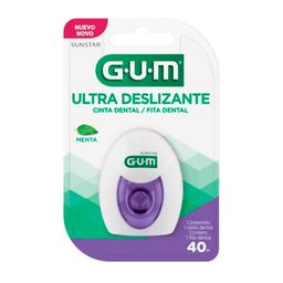 Hilo dental Gum Menta Ultra Deslizante x 40 m