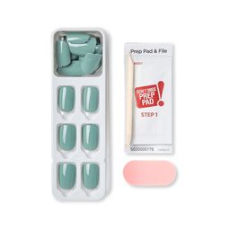 Uñas Postizas Press On Impress Color Manicure New Going Green