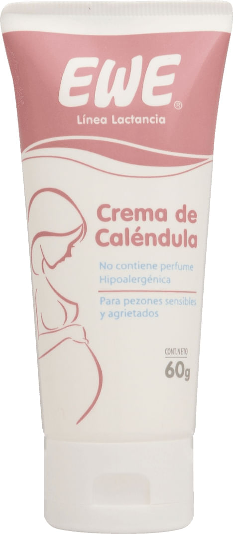 Crema de Caléndula alivia y suaviza para pezones sensibles y