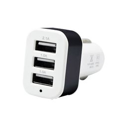 Cargador de Auto Triple USB 12V/24V Simplicity