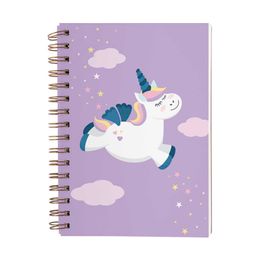 Cuaderno Anillado Simplicity Mediano Unicornio