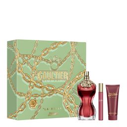 Set EDP Jean Paul Gaultier La Belle x 100 ml + Body Lotion x 75 ml + Mini EDP x 10 ml