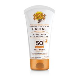 Protector Solar Cocoa Beach Facial Color Fps50 x 60 ml