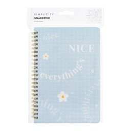 Cuaderno Anillado Simplicity Mediano Colorfull Stationery Ola