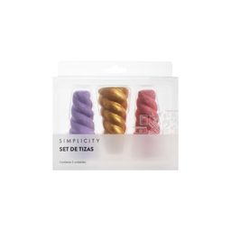 Set de Tizas Simplicity Jumbo Unicornio Animal Stationary Ola 9 x 3 un