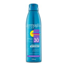 Protector Solar en Spray Dermaglós Invisible FPS 30 x 170 ml