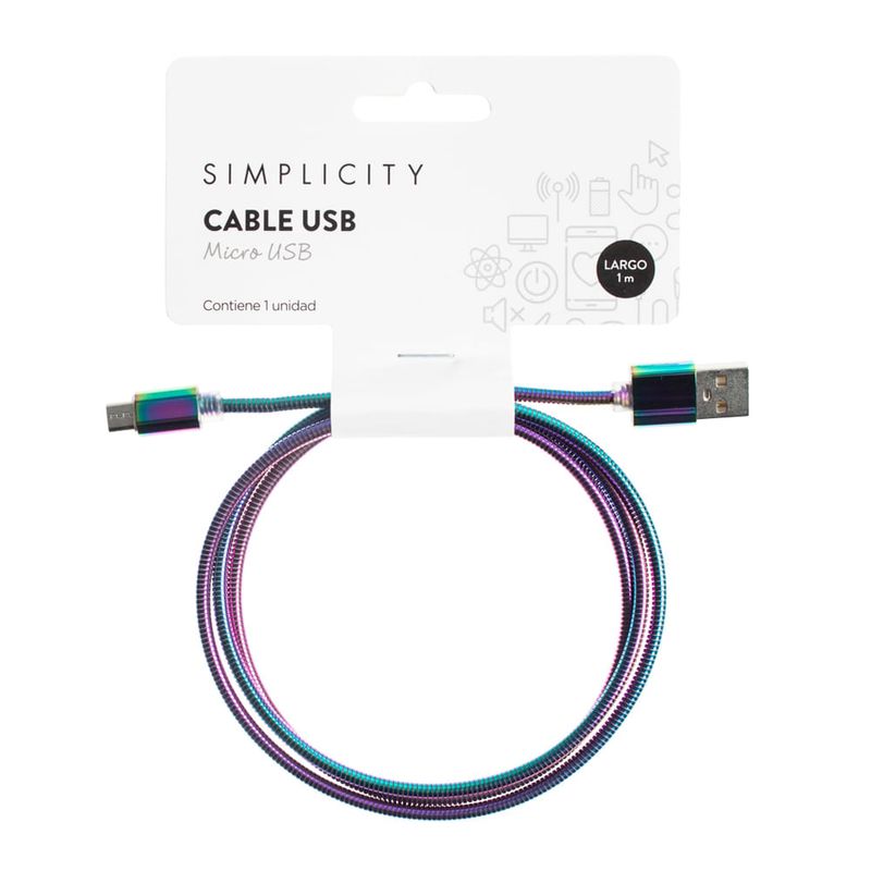 cable-simplicity-usb-micro-holografico