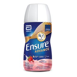 Suplemento Nutricional Ensure Advance Shake Líquido Frutilla x 220 ml