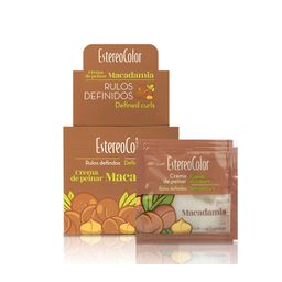 Crema de Peinar Estereocolor con Macademia x 40 un x 4 ml c/u