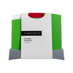 Setde Tablas para corte Simplicity Multicolor x 3 un