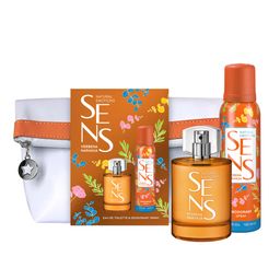 Set Sens Neceser Verbena Naranja + EDT x 50 ml + Desodorante x 123 ml