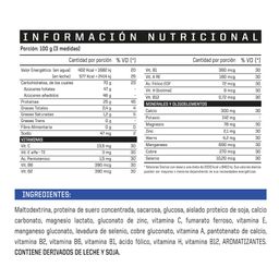 Suplemento Dietario Ena Super Ultra Mass en Polvo sabor Vainilla x 1500 g