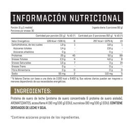 Suplemento Deportivo Ena Whey Protein True Made Vainilla x 930 g