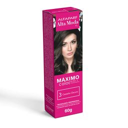 Coloración Alta Moda é Alfaparf 3 Castaño Oscuro x 60 g
