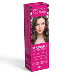 Coloración Alta Moda é Alfaparf 6 Rubio Oscuro x 60 g