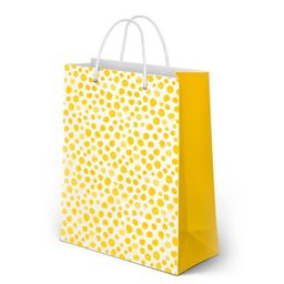 Bolsa de Regalo Simplicity Lunares Amarillos Tamaño Grande