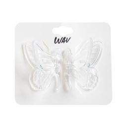 Broche Mariposa Wav Transparente