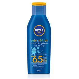 Protector Solar Nivea Sun Protect & Hydrate Babies & Kids Fps 65 5 en 1 x 200 ml