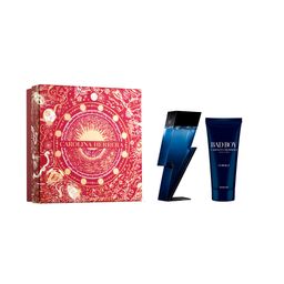 Estuche Carolina Herrera Bad Boy Cobalt EDP x 100 ml + Shower Gel x 100 ml