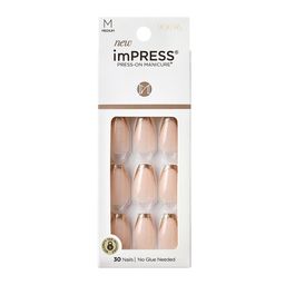 Uñas Postizas Press On Impress Letter To You x 30 un