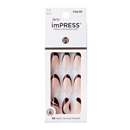 Uñas Postizas Press On Impress Medium Vision x 30 un
