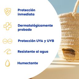 Protector Solar en Loción Nivea Sun Protect & Hydrate Humectante Fps 50 x 200 ml