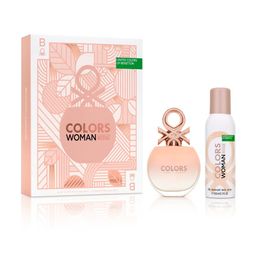 Estuche Benetton Colors Woman Rose EDT x 80 ml + Desodorante x 150 ml
