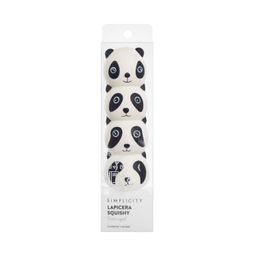 Lapicera Simplicity con Squishy de Panda Tinta Azul