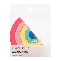 Sacapuntas Arcoiris Simplicity