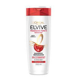 Shampoo Elvive Reparación Total 5 Keratin x 200 ml