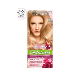 Kit Coloración Permanente Garnier Cor Intensa 8.3 Rubio Claro Dorado x 45 g