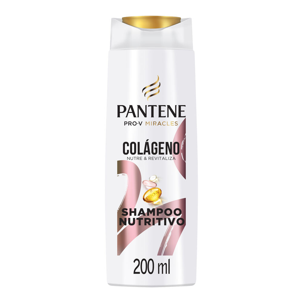 Shampoo Pantene Miracles Colágeno Nutritivo 300 mL