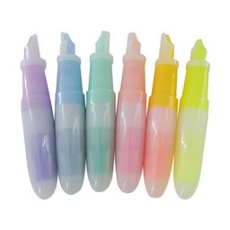 Set De Resaltadores Pluma X 6 Mini Simplicity Stationary
