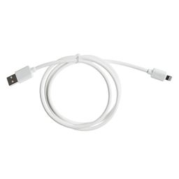 Cable Cargador USB Simplicity Blanco para IPhone