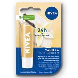 Protector Labial Humectante Nivea Vainilla Buttercream para Todo tipo de Piel x 4,8 g