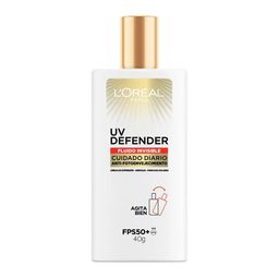 Protector Solar L'Oréal Paris UV Defender Fluido Invisible FPS50+ x 40 g