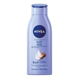 Crema Corporal Nivea Soft Milk 5 en 1 Piel Seca x 400 ml