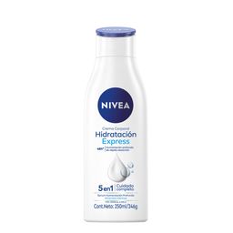 Crema Corporal Nivea Hidratación Express Humectación Profunda Piel Normal a Seca x 250 ml