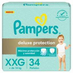 Pañales Pampers Deluxe Protection