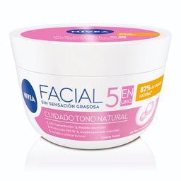 Crema Facial Nivea 5 en 1 Cuidado Radiante y Uniforme para Todo Tipo de Piel x 100 ml