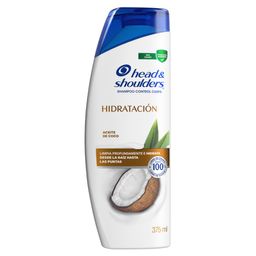 Shampoo Control Caspa Head & Shoulders Hidratación Aceite de Coco x 375 ml