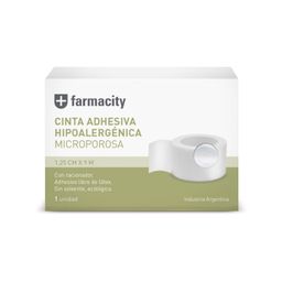 Tela Adhesiva Farmacity Microporosa l: 9 m a: 1,5 cm