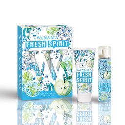 Set Body Splash Wanama Fresh Spirit x 100 ml + Body Lotion x 100 ml