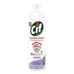 Desinfectante Cif Bio Active en Aerosol Lavanda x 260 g