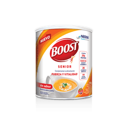 Suplemento Nutricional Boost en polvo sin sabor en lata x 370 gr