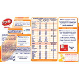 Suplemento Nutricional Boost en polvo sin sabor en lata x 370 gr